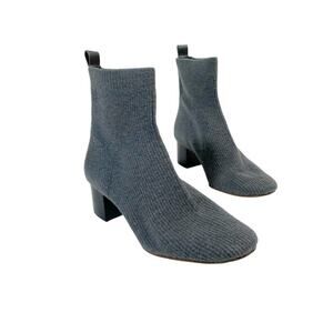 EVERLANE The Day Glove Wool Pull On Sock Boot in Grey